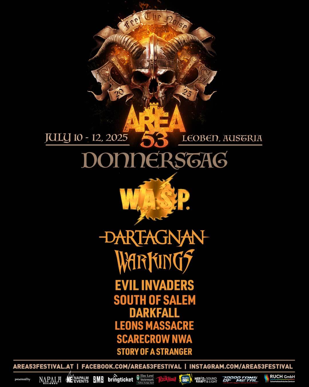Area 53 Festival 2025 Lineup Donnerstag